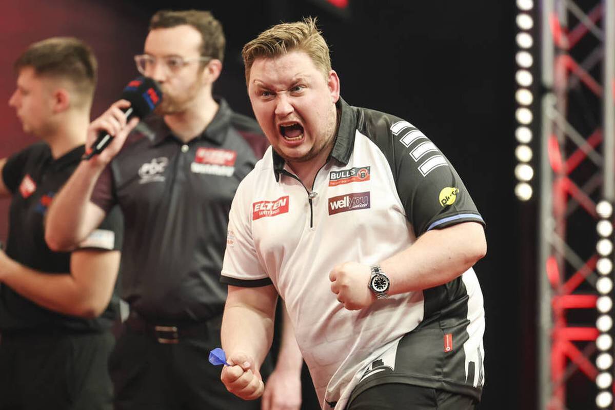 Three Germans are still there at the Dutch Darts Championship. It comes to the German duel.