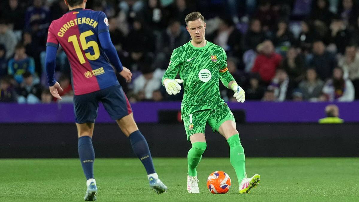 Marc-André Ter Stegen is back in the box at Barca