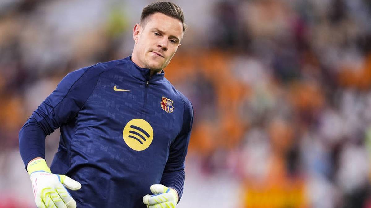 Marc-André Ter Stegen has to go back to the bench after his comeback