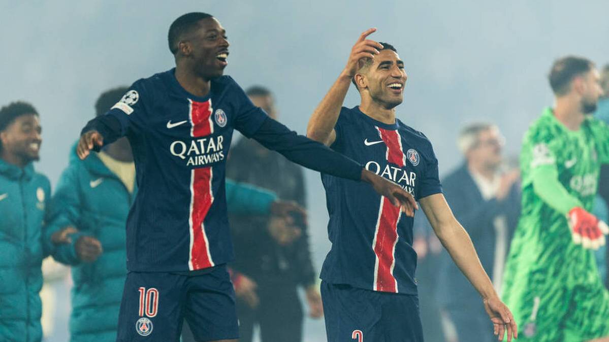PSG is in the final of the Champions League