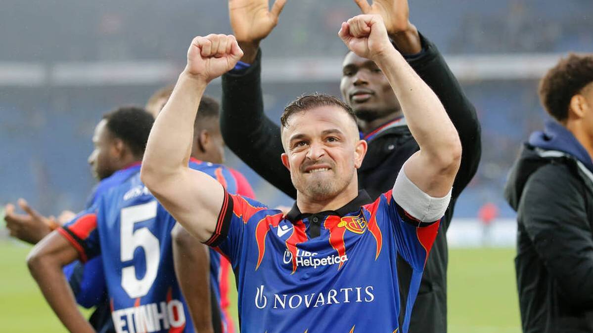 Xherdan Shaqiri won the championship with FC Basel