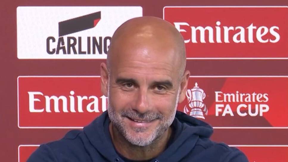 Before the FA Cup final against Palace, City coach Pep Guardiola sticks to Leverkusens Florian Wirtz.