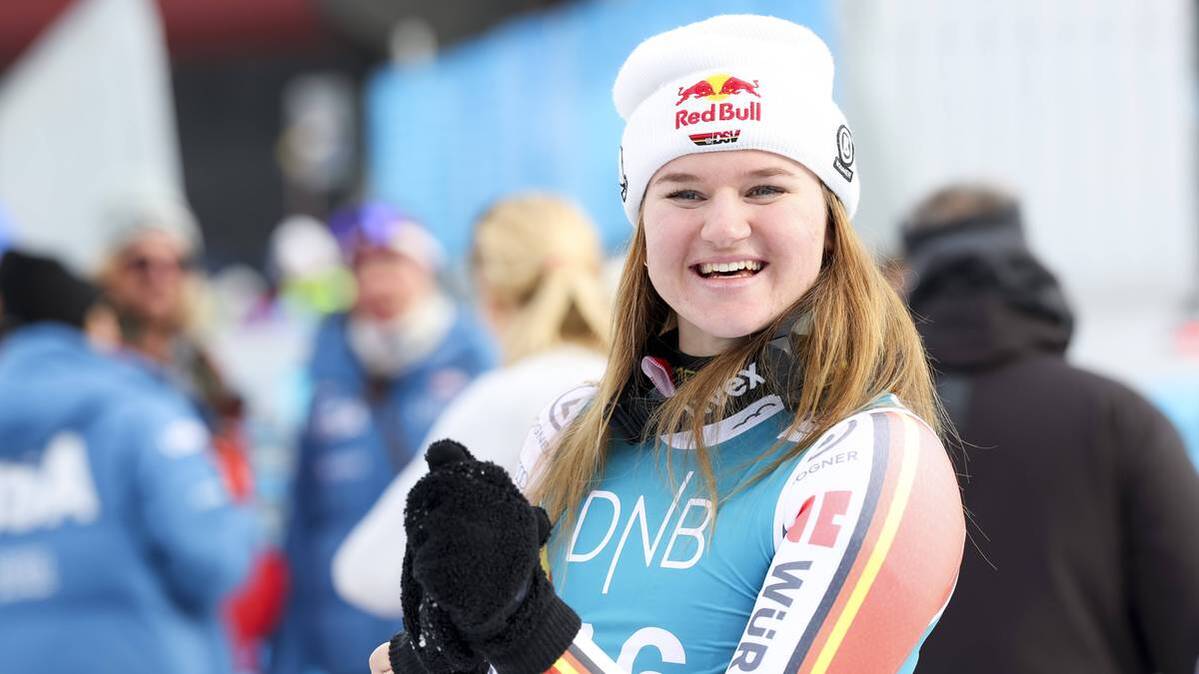 Emma Aicher is the largest German ski hope