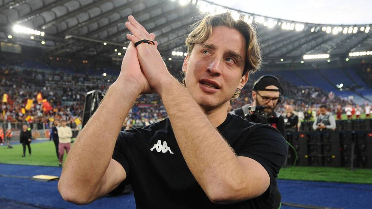 Edoardo Bove on an emotional return to the Olympic Stadium in Rome