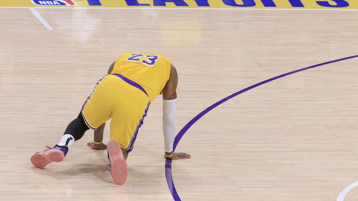 Lebron James and the Los Angeles Lakers failed early in the playoffs
