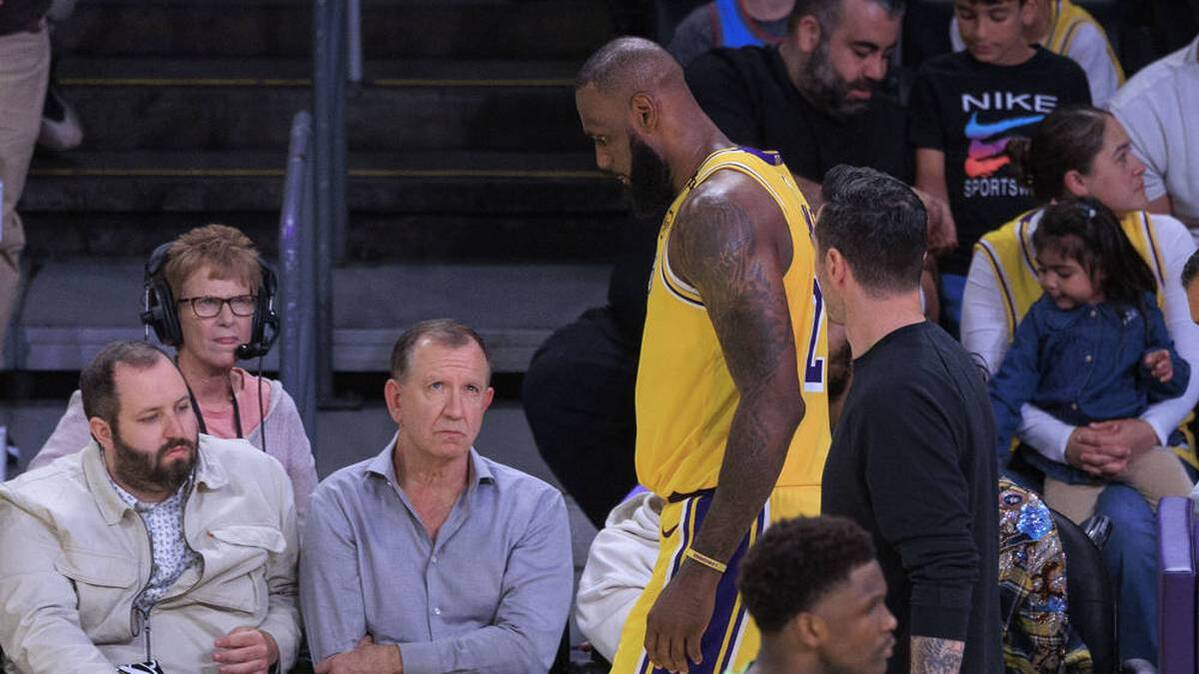 Lebron James failed with the Lakers in round one