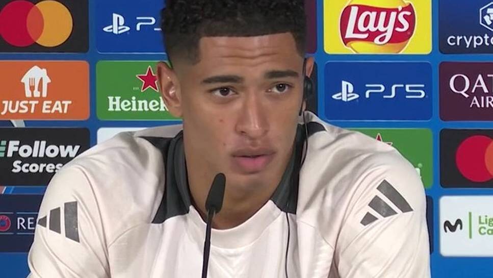 Jude Bellingham and Antonio Rüdiger came together in the training of Real Madrid. The Englishman explains what was behind it.