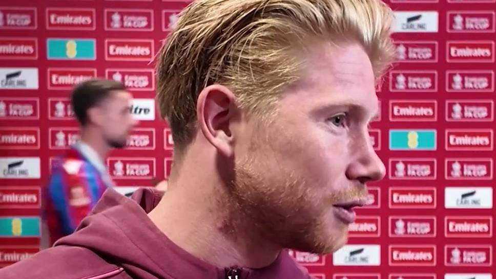 City Star Kevin de Bruyne Does not Rule Out a Remaining in the Premier League After the Final Defeat in the Fa Cup Against Crystal Palace. The future of the Belgian Remains Open.