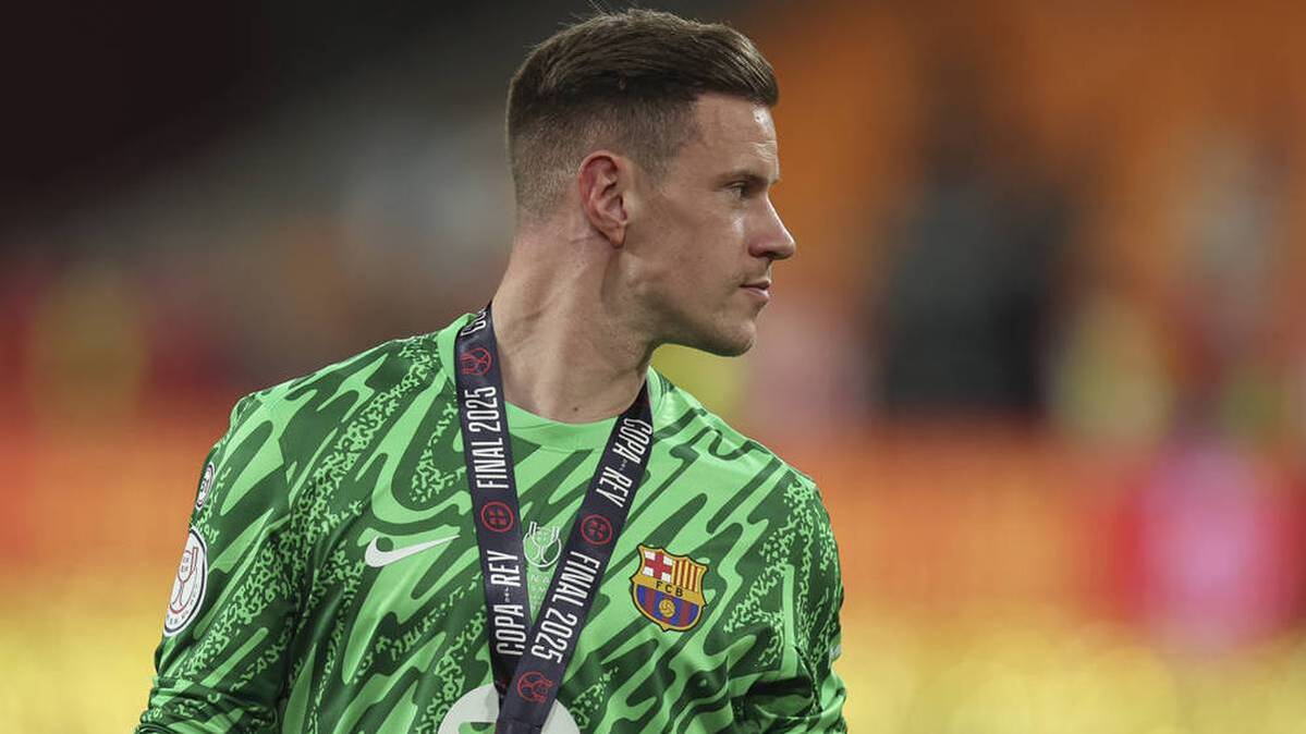 Marc-André Ter Stegen Makes A Somewhat Unhappy Figure