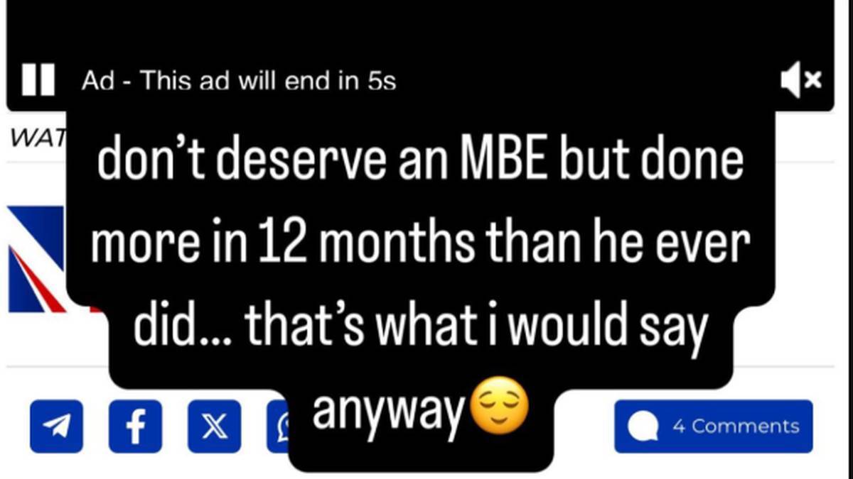 This Instagram story deleted Luke Littler afterwards