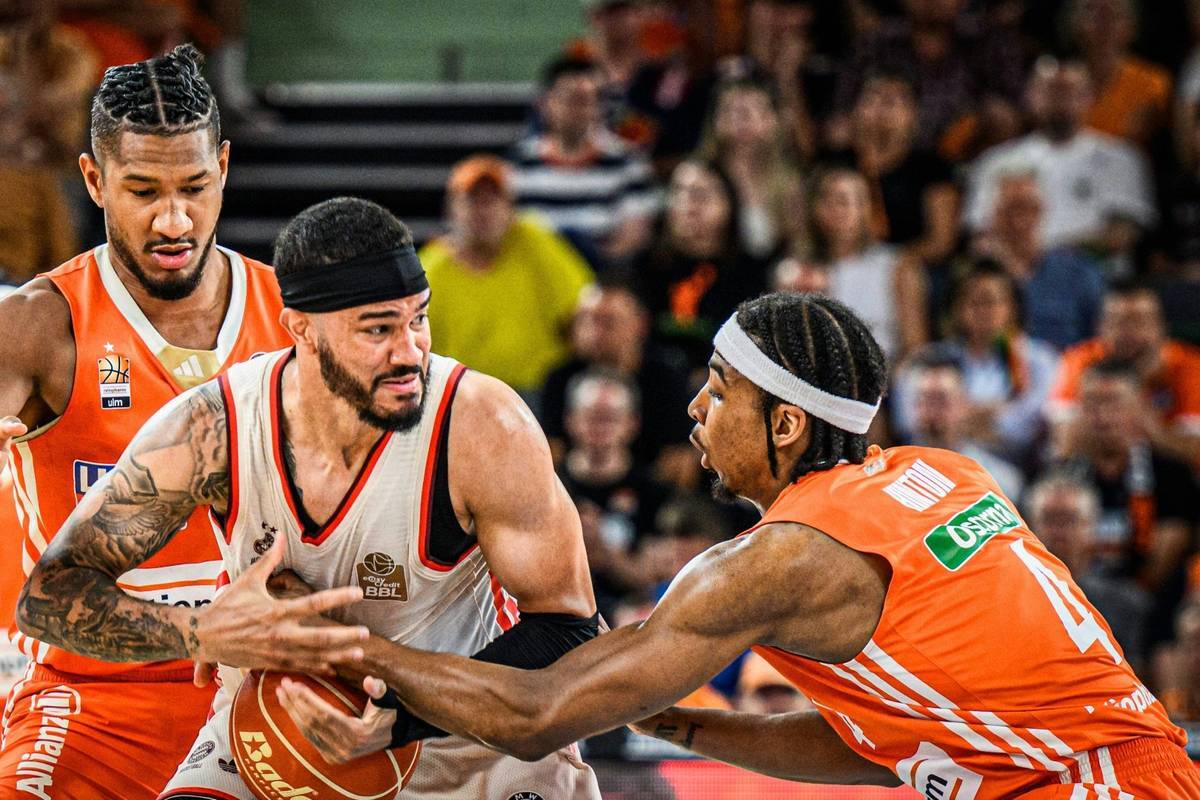 In the second game of the final series, Ulm Bavaria cooks. The team of coach Ty Harrelson can rely on an outstanding Karim Jallow.