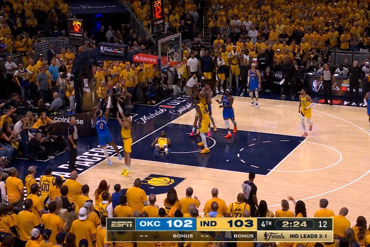 Here the NBA MVP really turns on