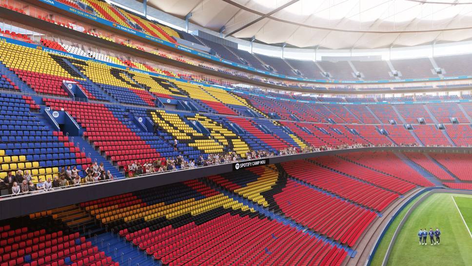 The new Camp Nou is to become the largest stadium in Europe. The fans of FC Barcelona are already looking forward to the reopening.