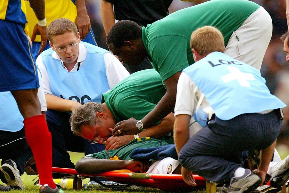 Marc Vivien Foé died 22 years ago in the game between Cameroon and Colombia of a heart attack on the field. The tragedy also employed the German referee for a long time.