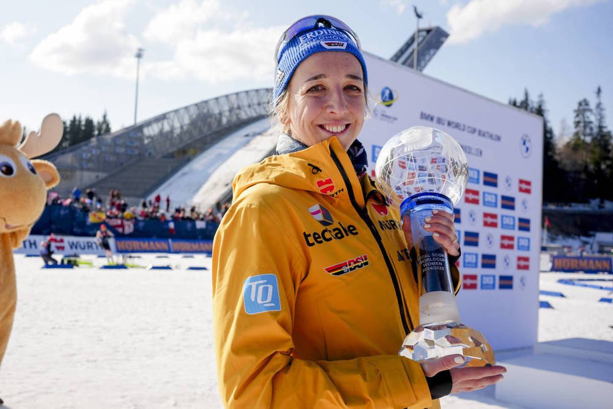 Franziska Preuss receives praise from Austria for her outstanding biathlon season. In conversation with Sport1, Christoph Sumann also comments on her Olympic chances.