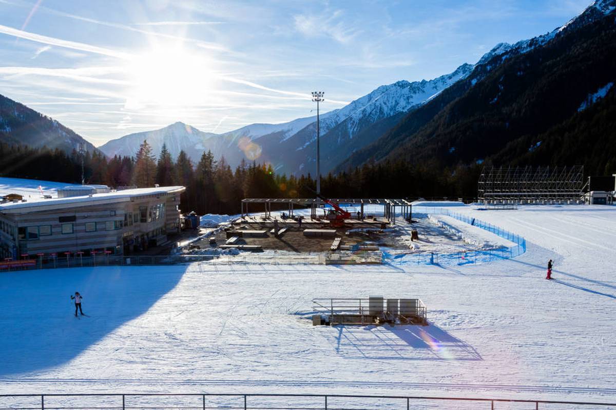 The Winter Olympics in Milan/Cortina Are Already Casting Their Shadows. Preparations are in full swing at the biathlon track in antholz - but not everything is ready yet.