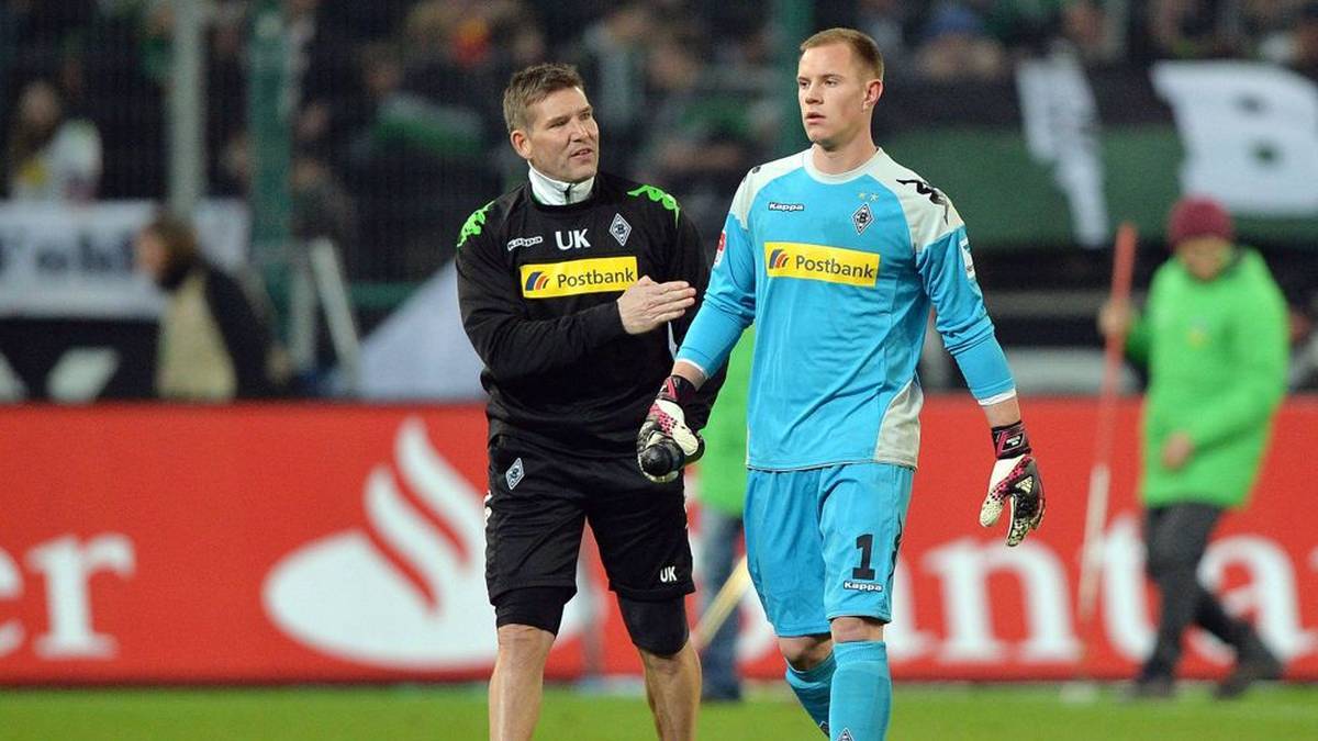 Uwe Kamps (left) Promoted Marc-Andre Ter Stegen at Borussia Mönchengladbach
