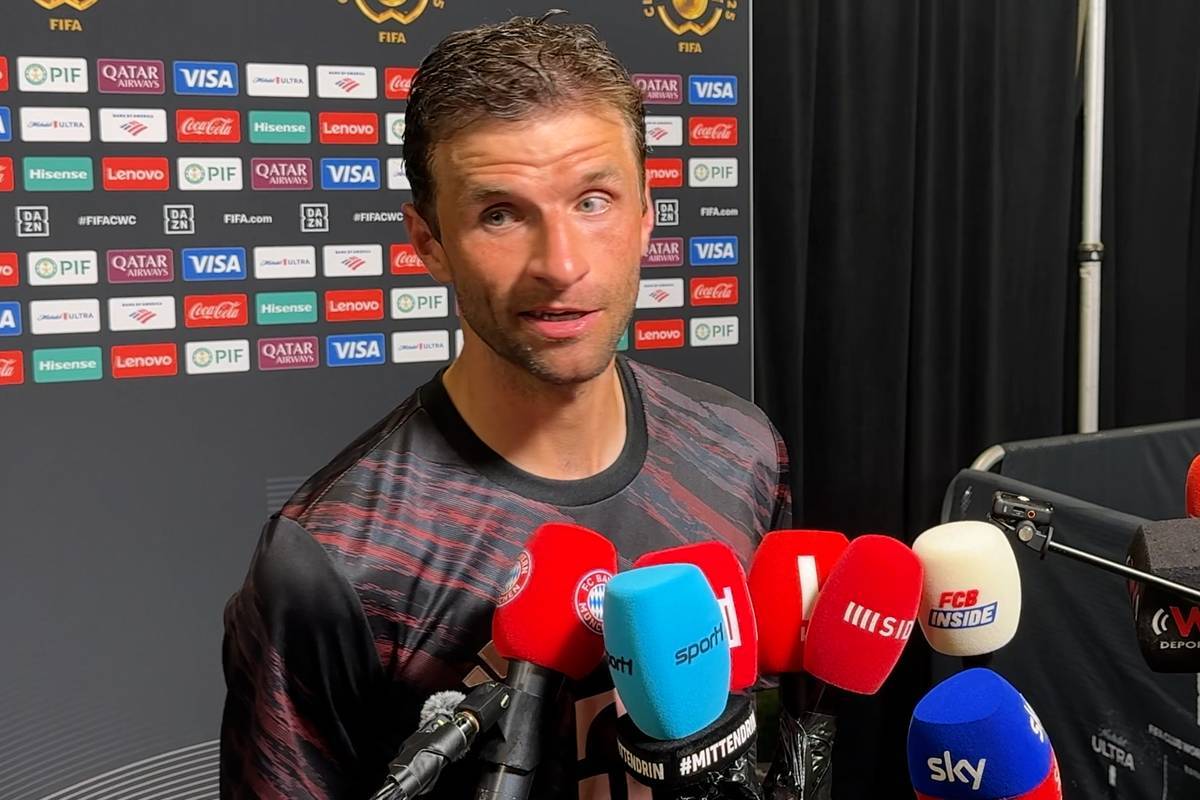 Müller laughs: "Are we now in Dortmund?"