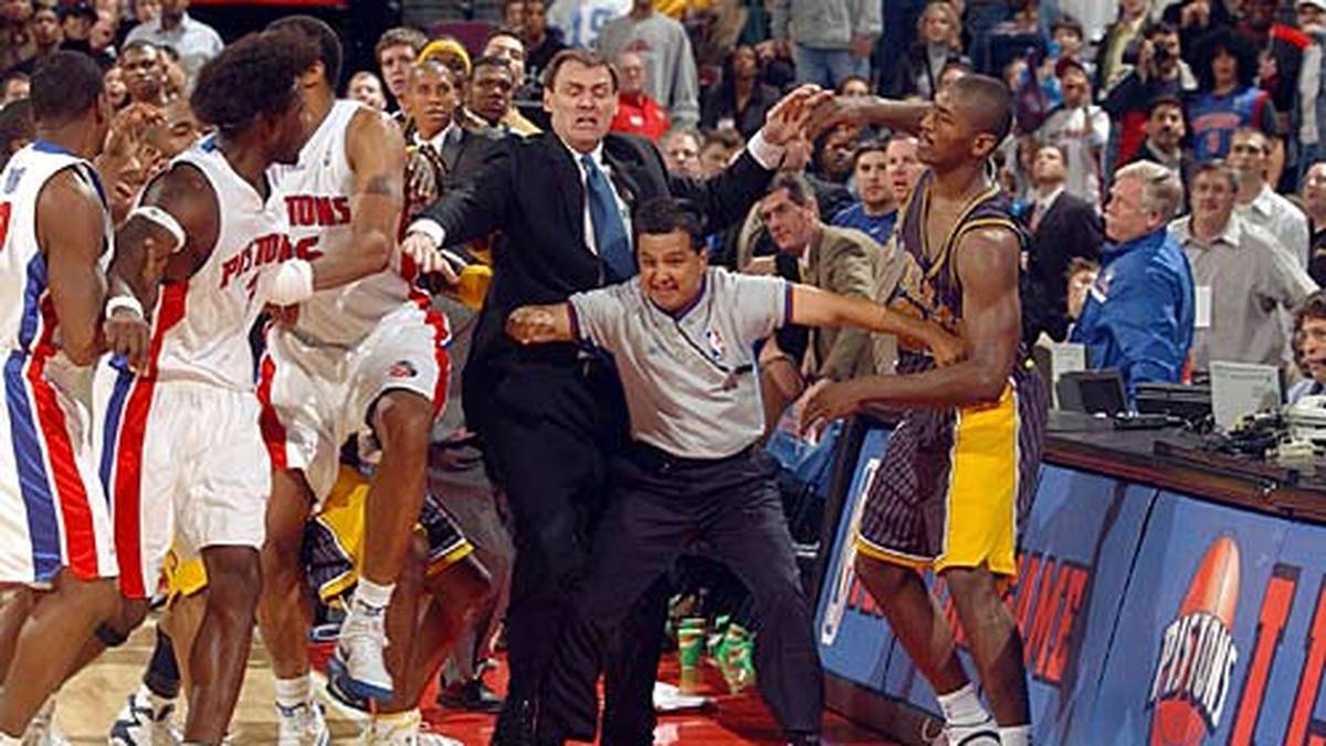 Ron Artest Caused Perhaps The Biggest Scandal in NBA History at "Malice in the Palace"