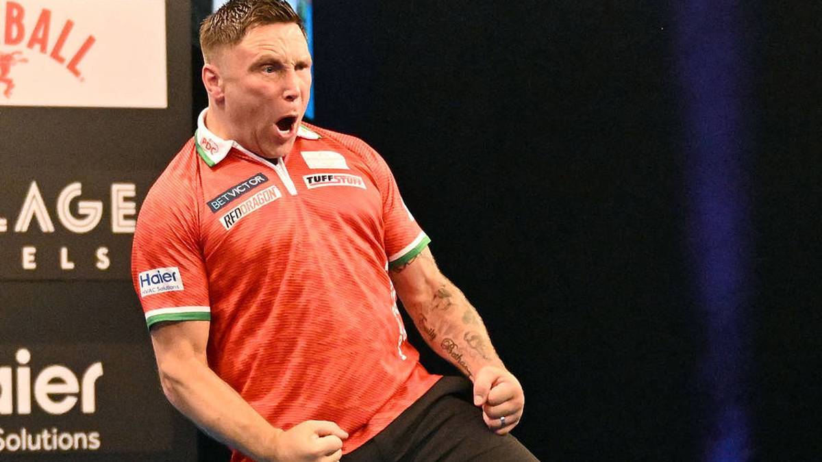 Gerwyn Price prevailed at Poland Darts Masters