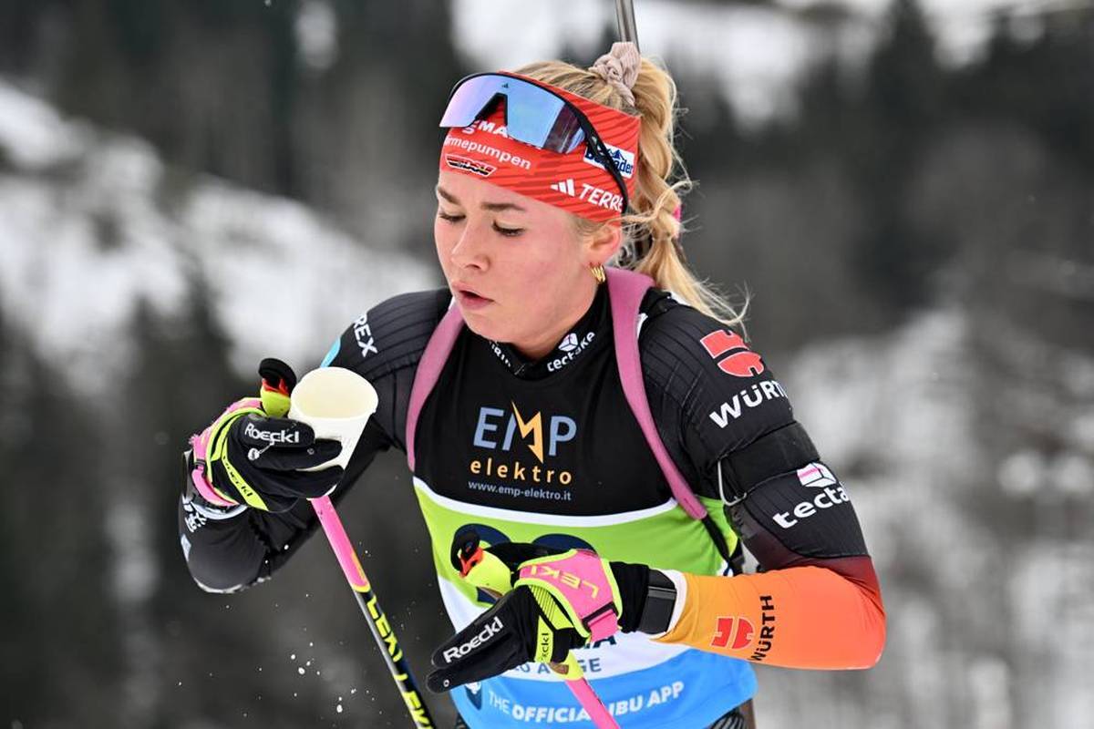 Biathlon talent Julia Kink wants to attack great. But then they slow down a number of diseases.