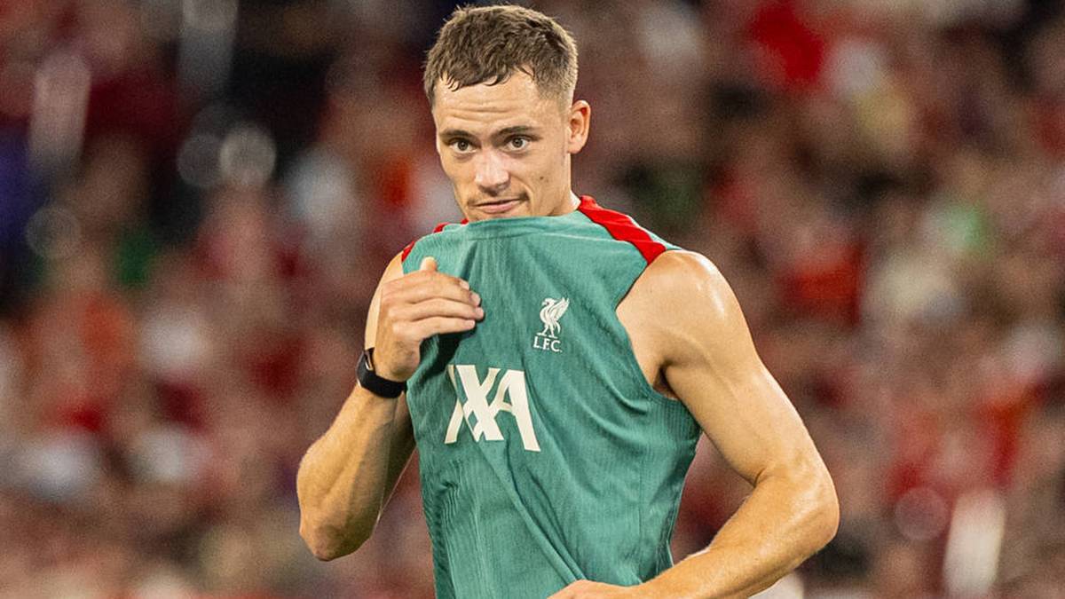 Florian Wirtz is about to make his first public appearance for fc Liverpool