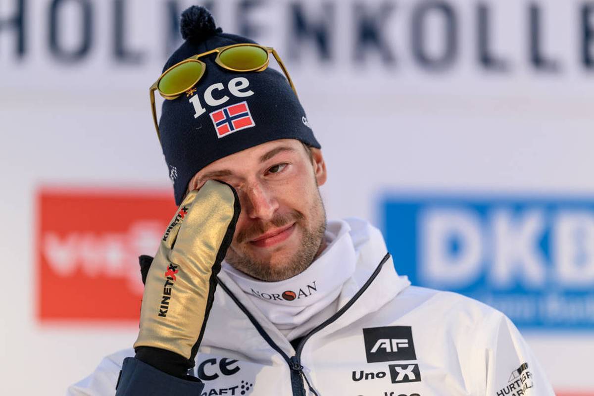 Biathlon dominator Sturla Holm Laegreid is preparing for the new season - and cheats according to his own statement.