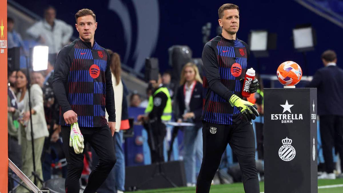 Marc-André Ter Stegen (l.) And Wojciech Szczesny (r.)