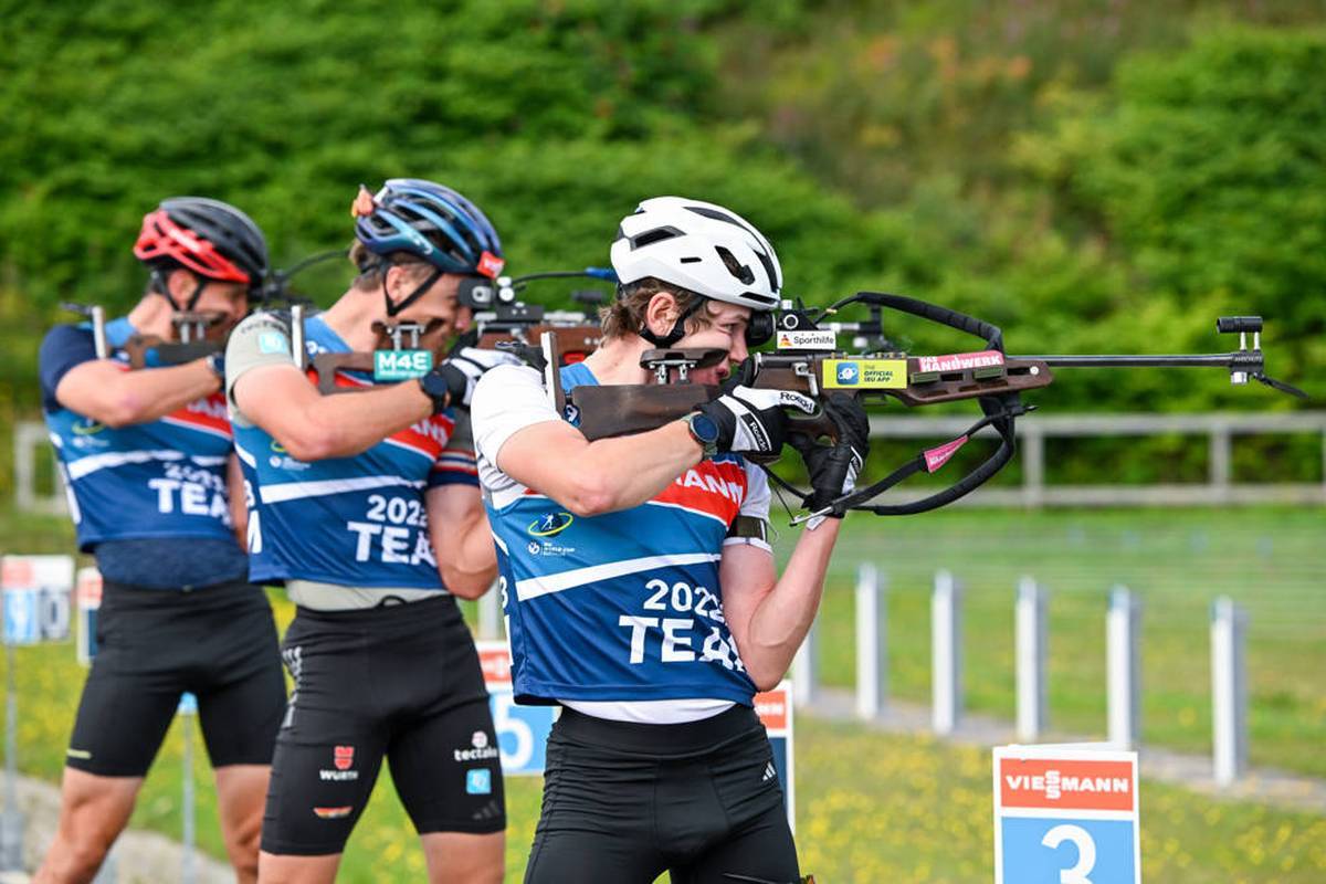 At the German biathlon championships, a rule change is tried to adapt to the changes in the sport.
