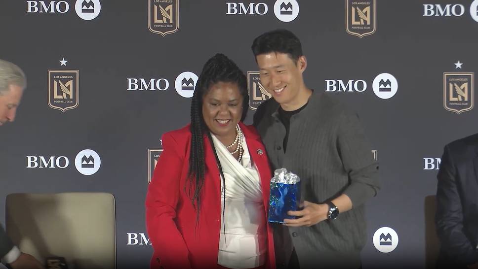 US politician Heather Hutt is enthusiastic about the LAFC newcomer Heung-Min Son-and jokes that the South Korean can help the US team to win at the upcoming World Cup.