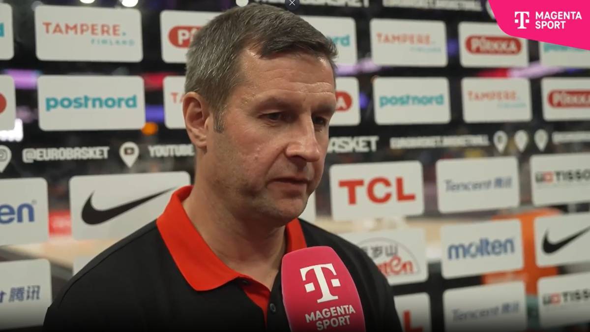 The co-trainer of the DBB team, Alan Ibrahimagic, draws a first conclusion in the half. Despite the leadership of his team, he sees a few more points to improve.