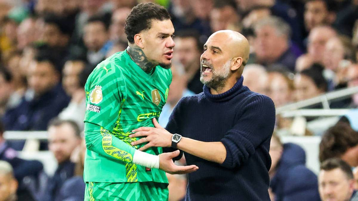 Ederson is associated with an departure by Manchester City