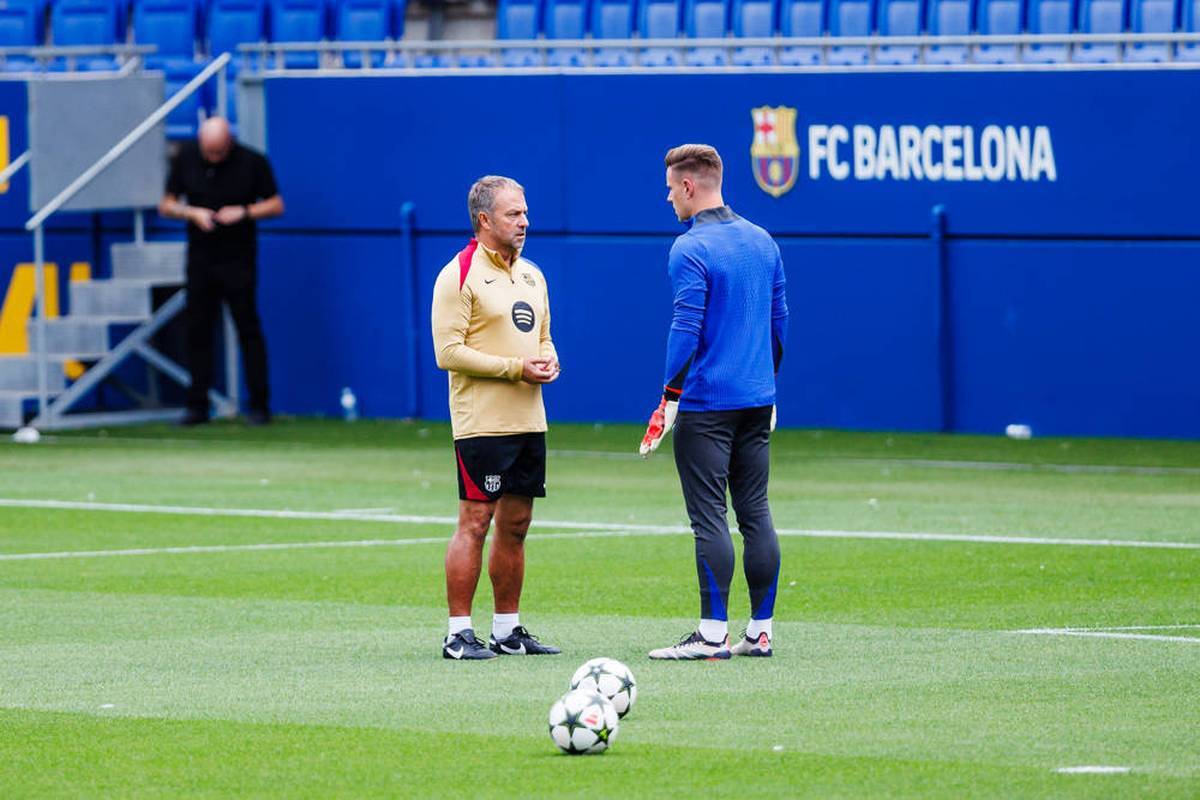Hansi Flick Comments Self-Criticalally on the Handling of Marc-André Ter Stegen.