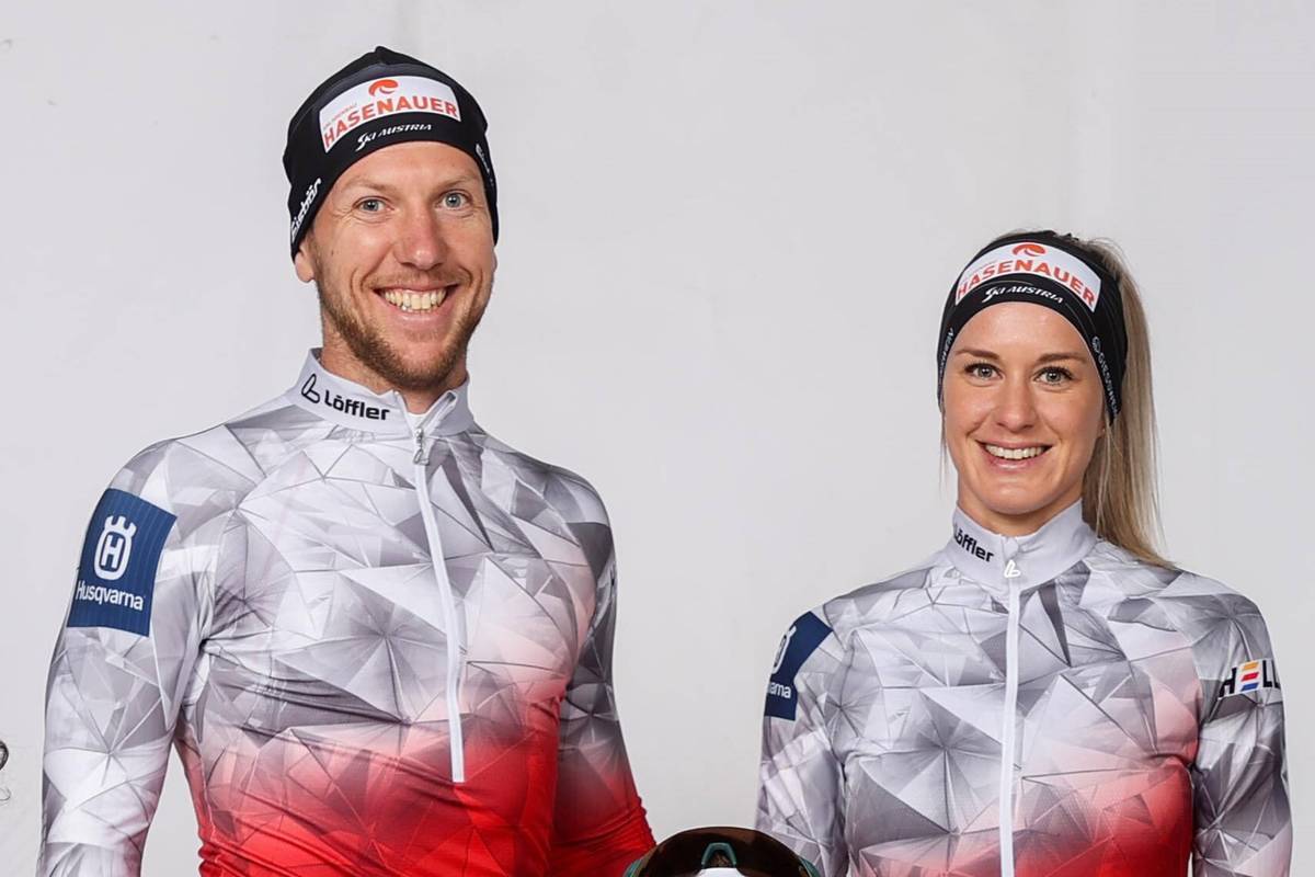 Katharina and David Komatz married in 2023 and got their first child. The biathlon couple now hovers again in the baby happiness.