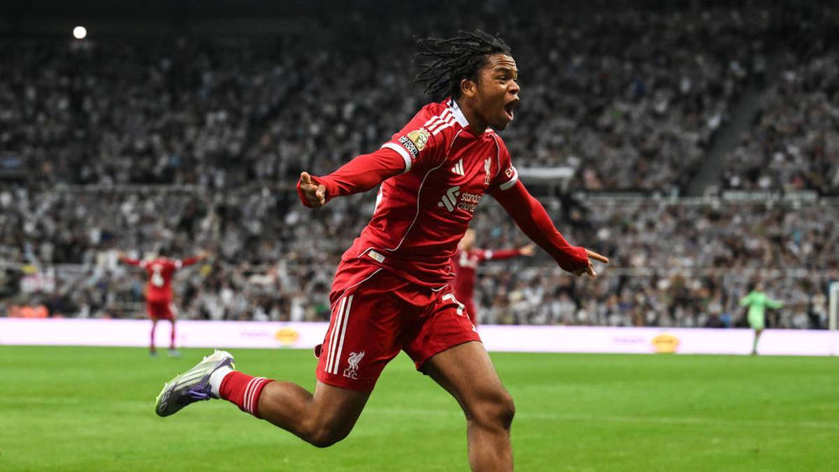 Rio Ngumoha made a special debut for Liverpool