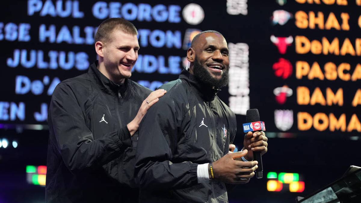 Lebron James (right) Met with Nikola Jokić's Agent, Among Others