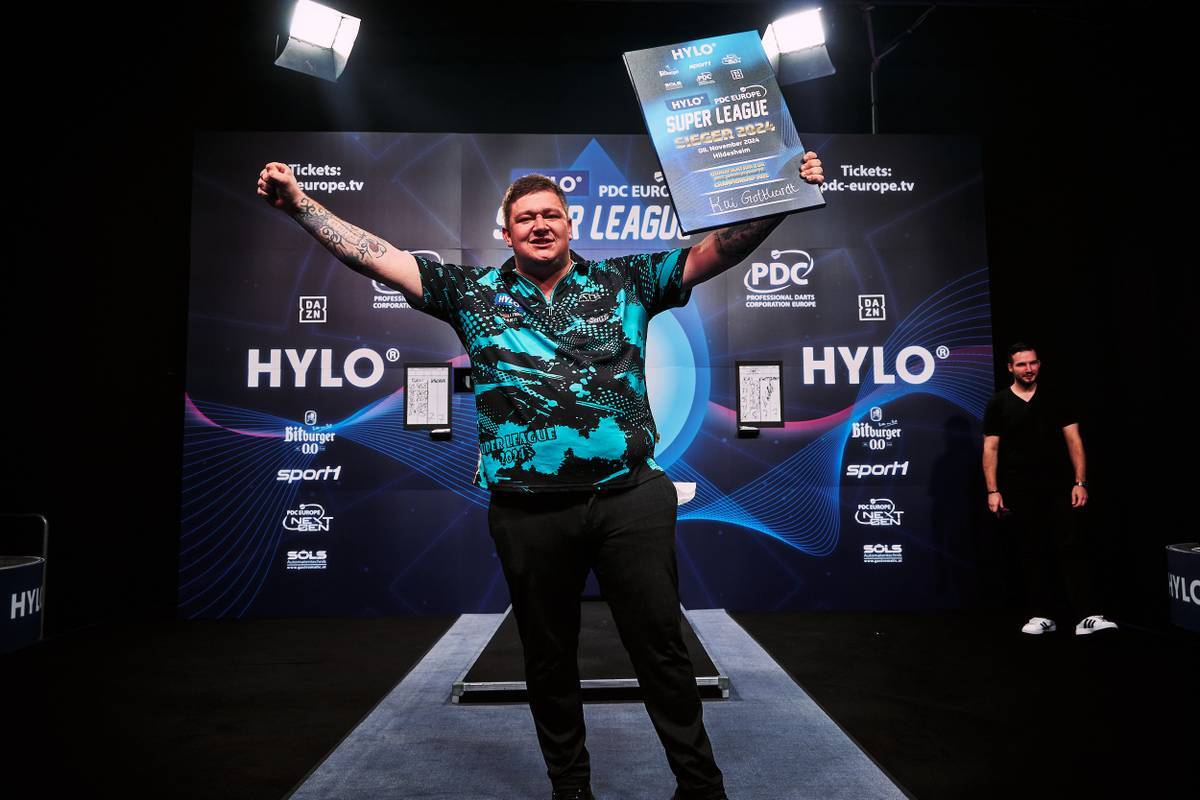 A German-speaking player qualifies for the Darts World Cup via the Hylo PDC Europe Super League. Now the appointment for the tournament has been set.