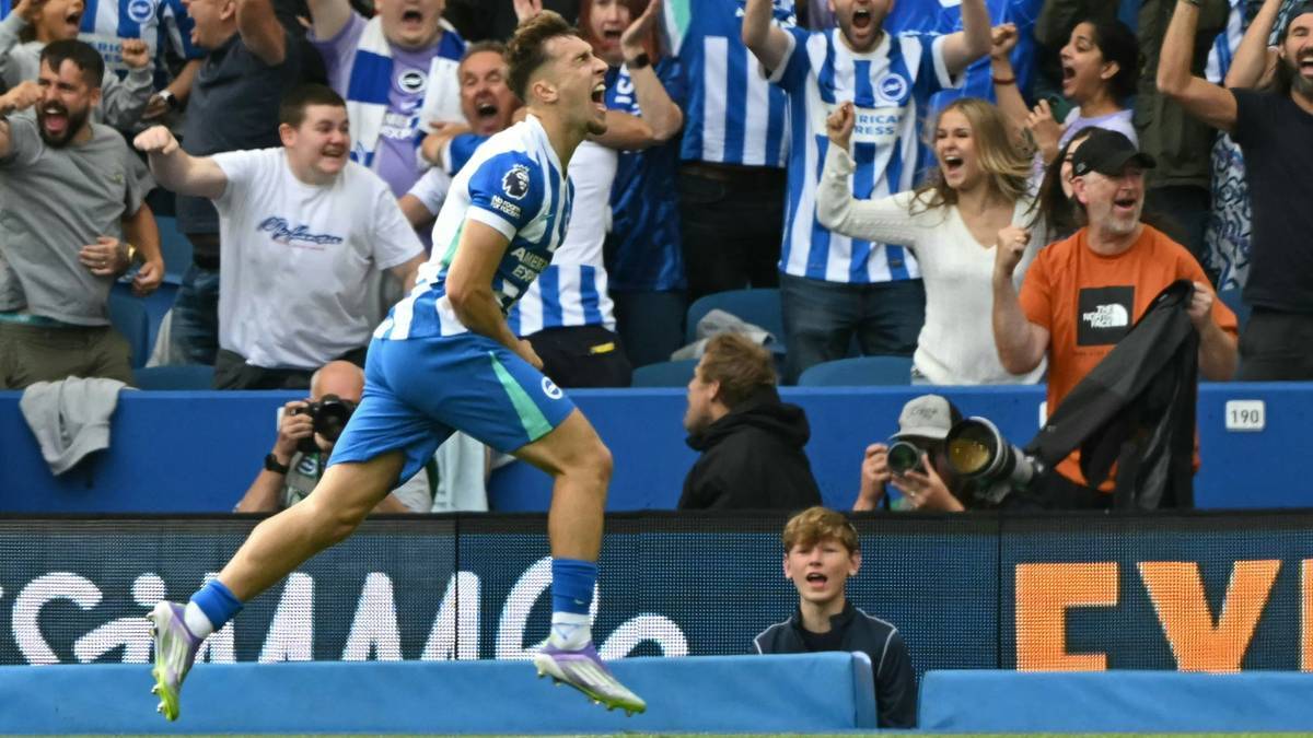 Brajan Gruda Celebrates his Winning Goal