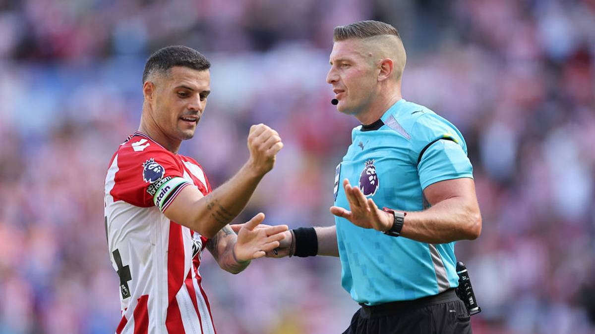 Granit Xhaka Won in his debut for Sunderland