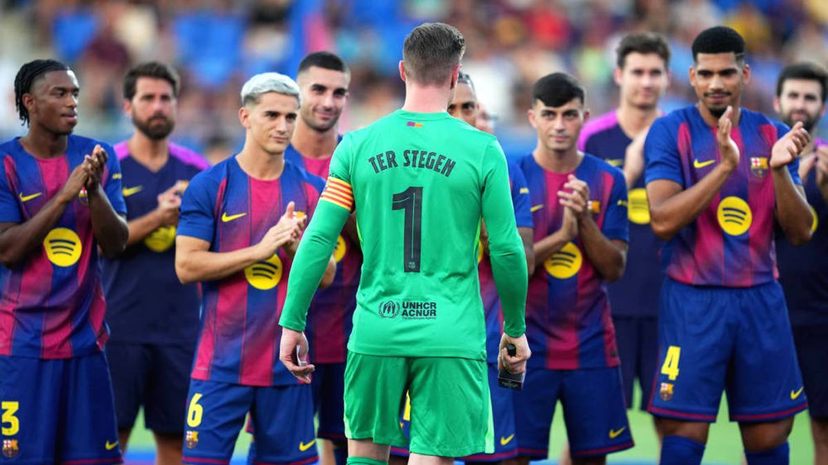 Marc-André Ter Stegen wants probably only temporarily loose his number
