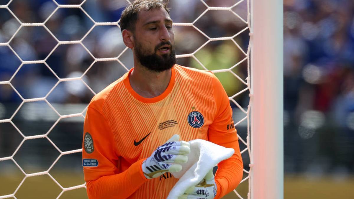 Gianluigi Donnarumma was sorted out at Paris Saint-Germain