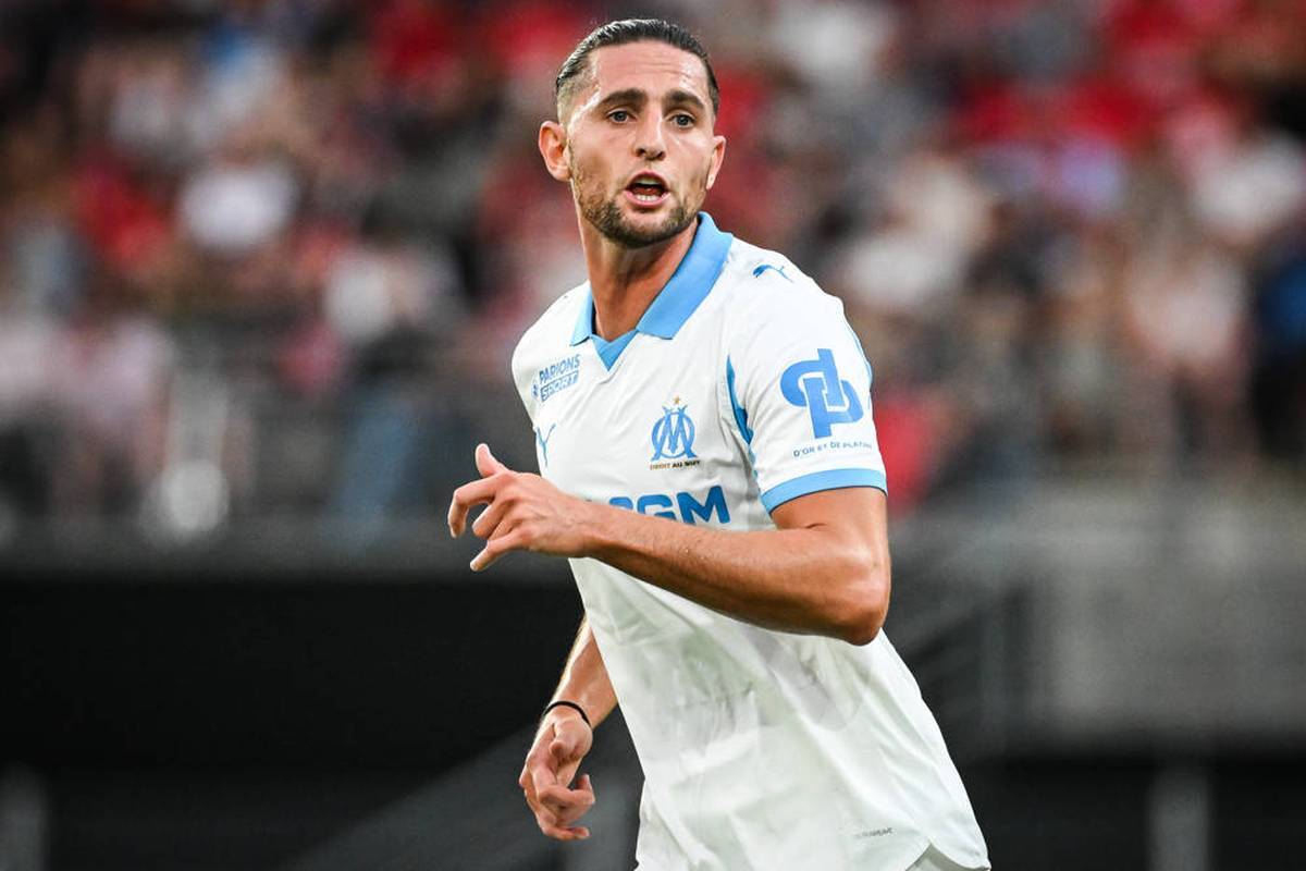 Adrien Rabiot is in front of a cabin slat at Olympique Marseille. The club makes a surprisingly clear statement.