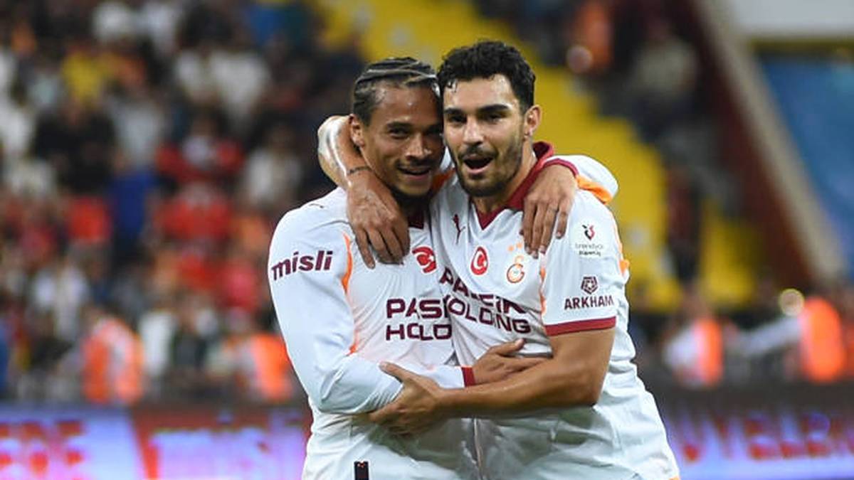 Leroy Sané is celebrated for the first time in Turkey