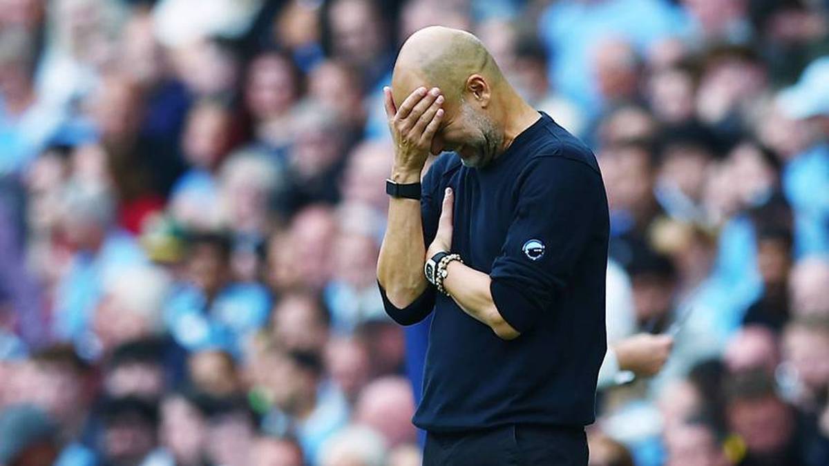 Coach Pep Guardiola Suffered a Painful Setback with Manchester City