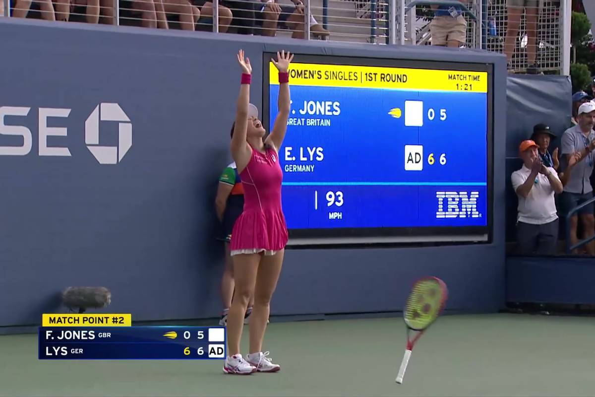 Great emotions in German tennis hope