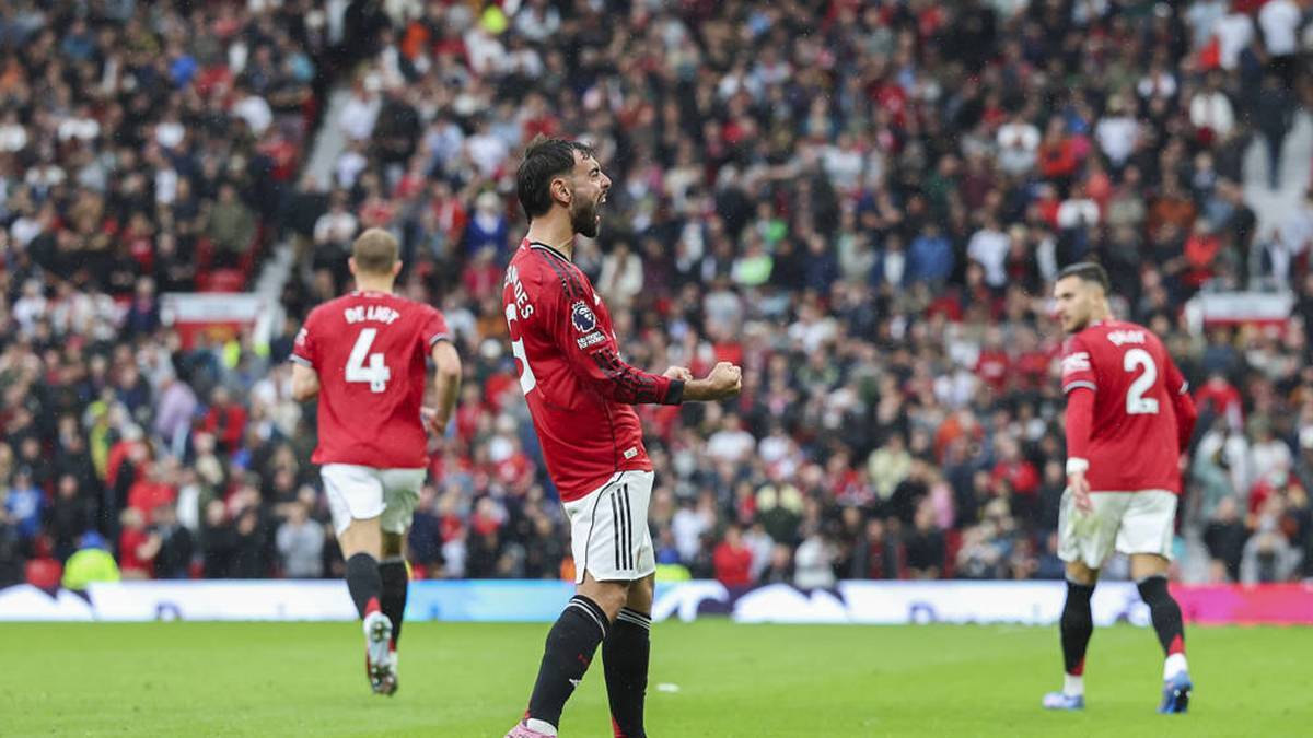 Even in added time, Bruno Fernandes shot the 3-2 for Manunited