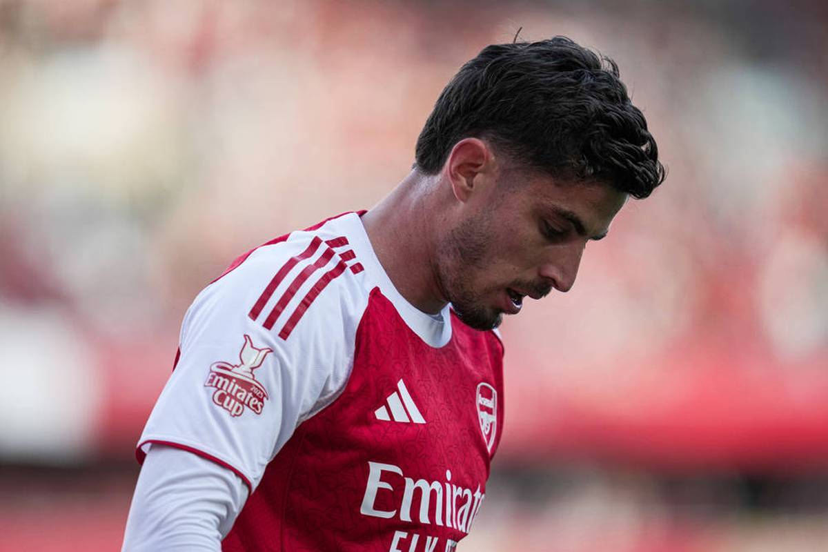 Kai Havertz threatens to be injured again. The German international apparently injured his knee.