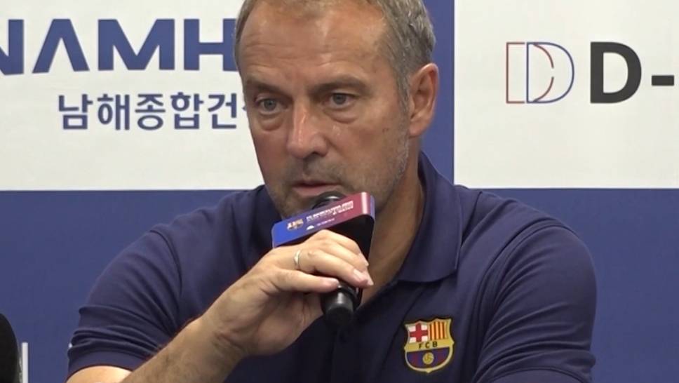 Barca coach Hansi Flick is satisfied with the flexibility of his players when preparing the season. These can play in different positions and thus compensate for failures.