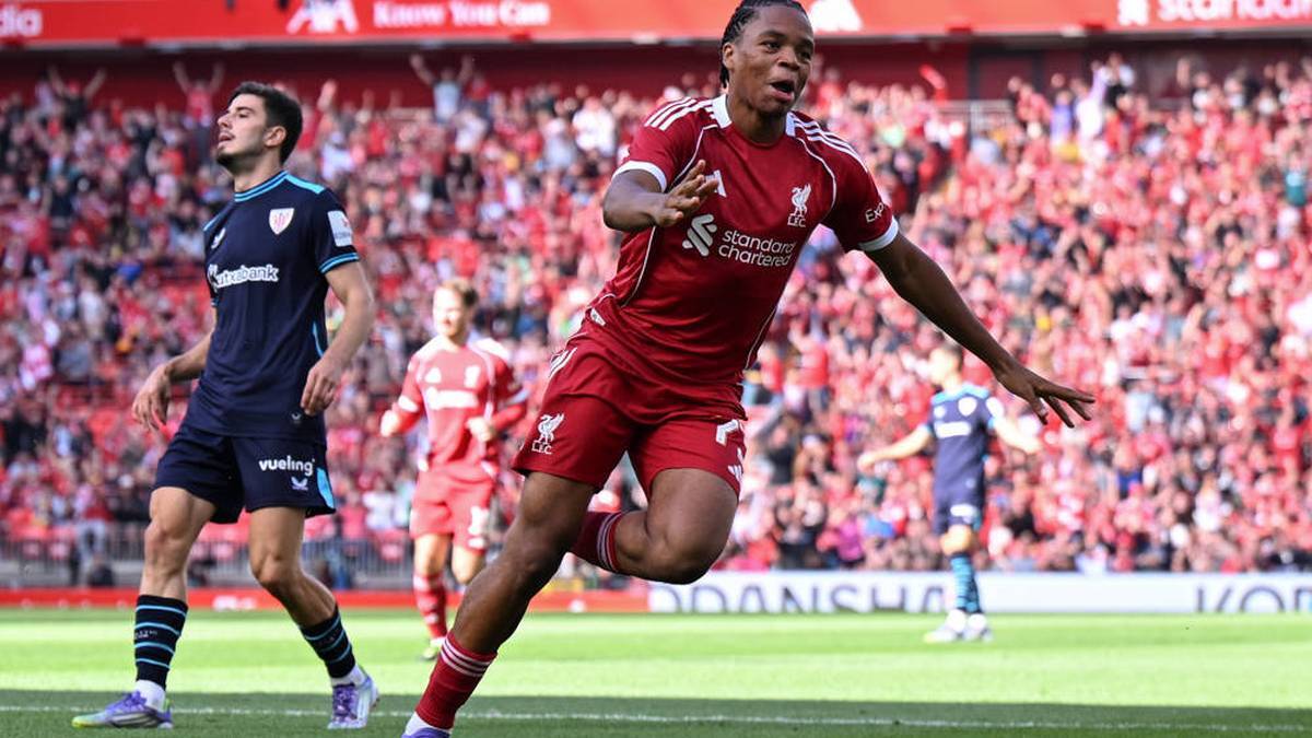 Rio Ngumoha Scored After Two Minutes in his Anfield Debut