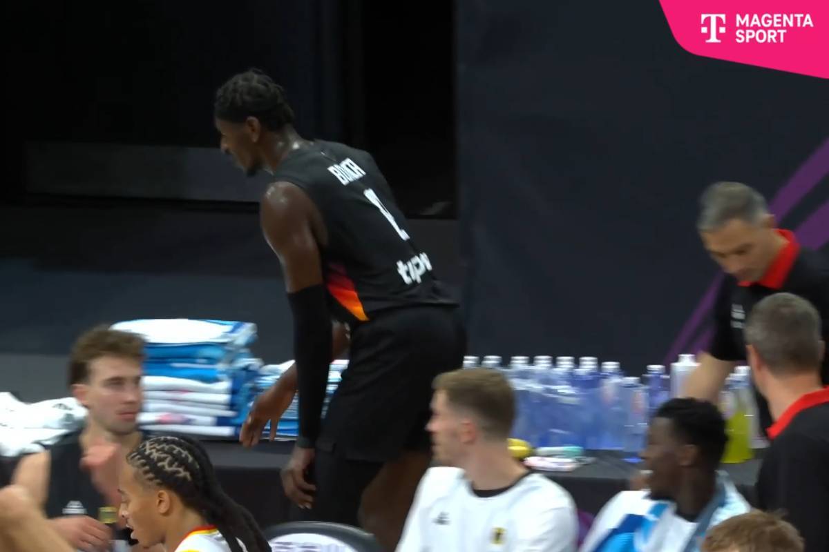 Shock moment: DBB star has to be injured